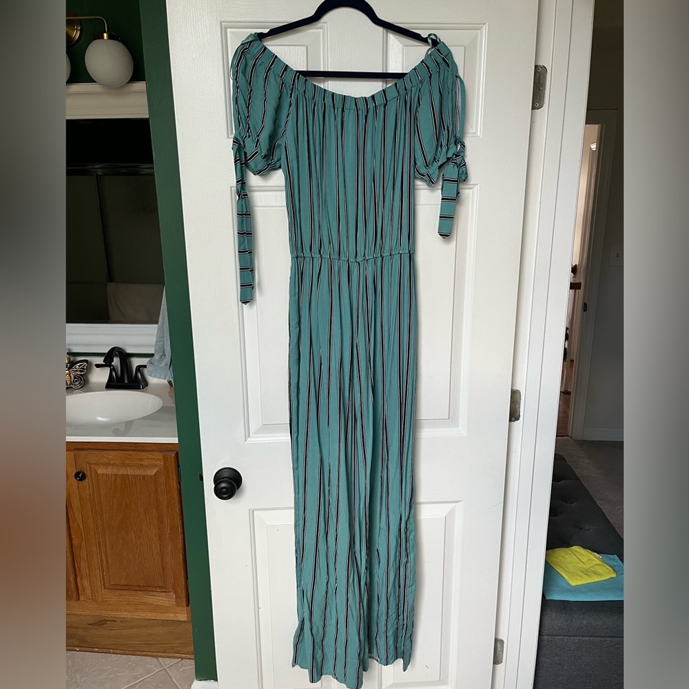 Teal one piece jumper